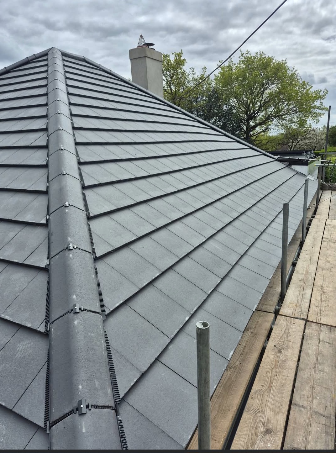 Concrete re roof