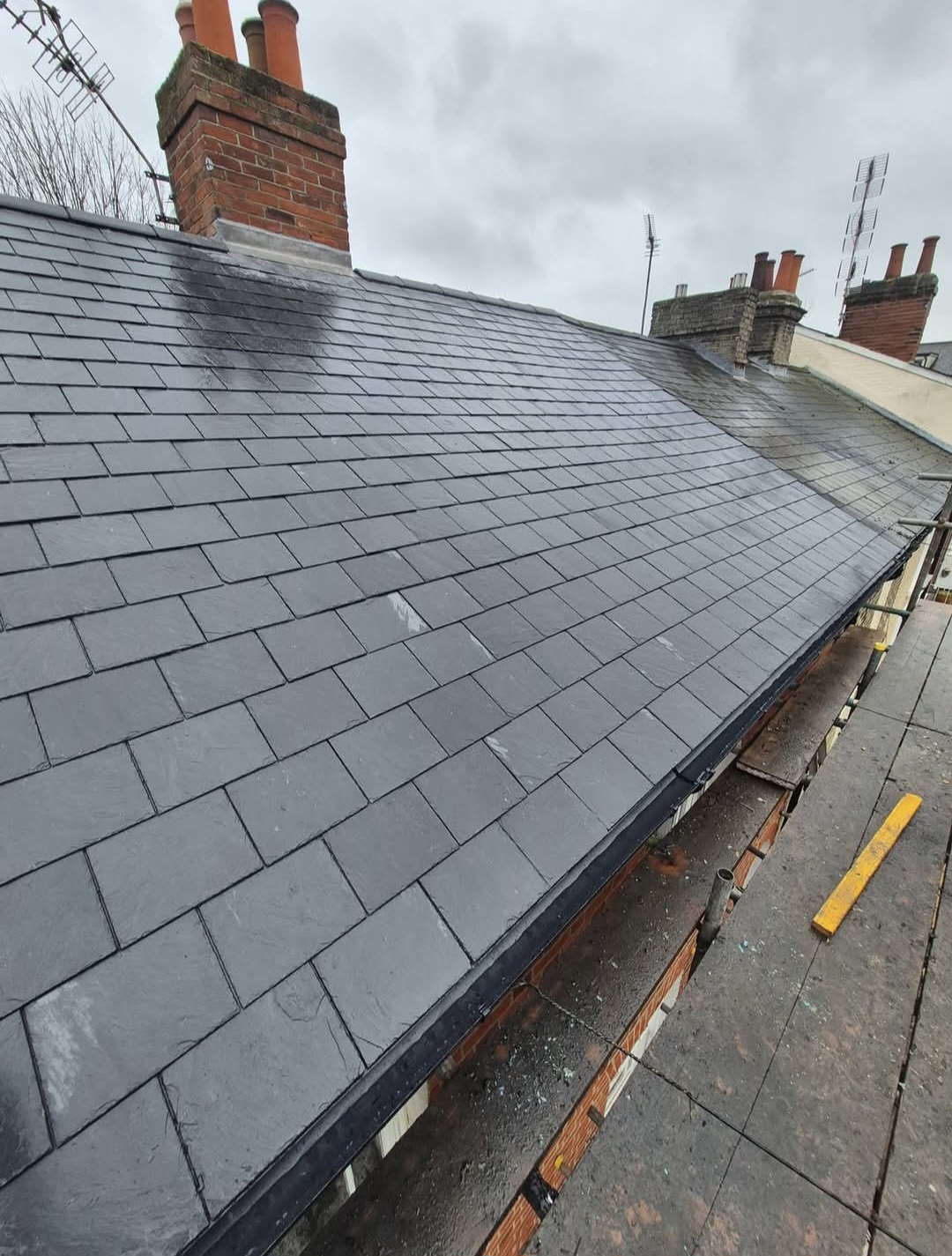 Traditional slating